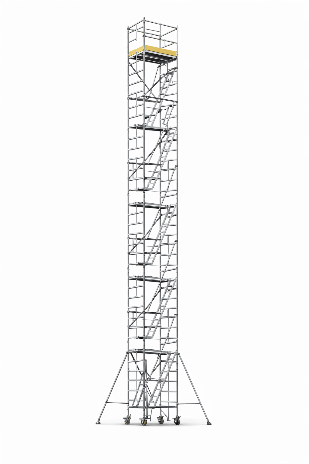 Stairway Scaffold – 1400(w) × 2000(l) × 15.20(h) - Platform Height - , Over All Height , Reaching Height