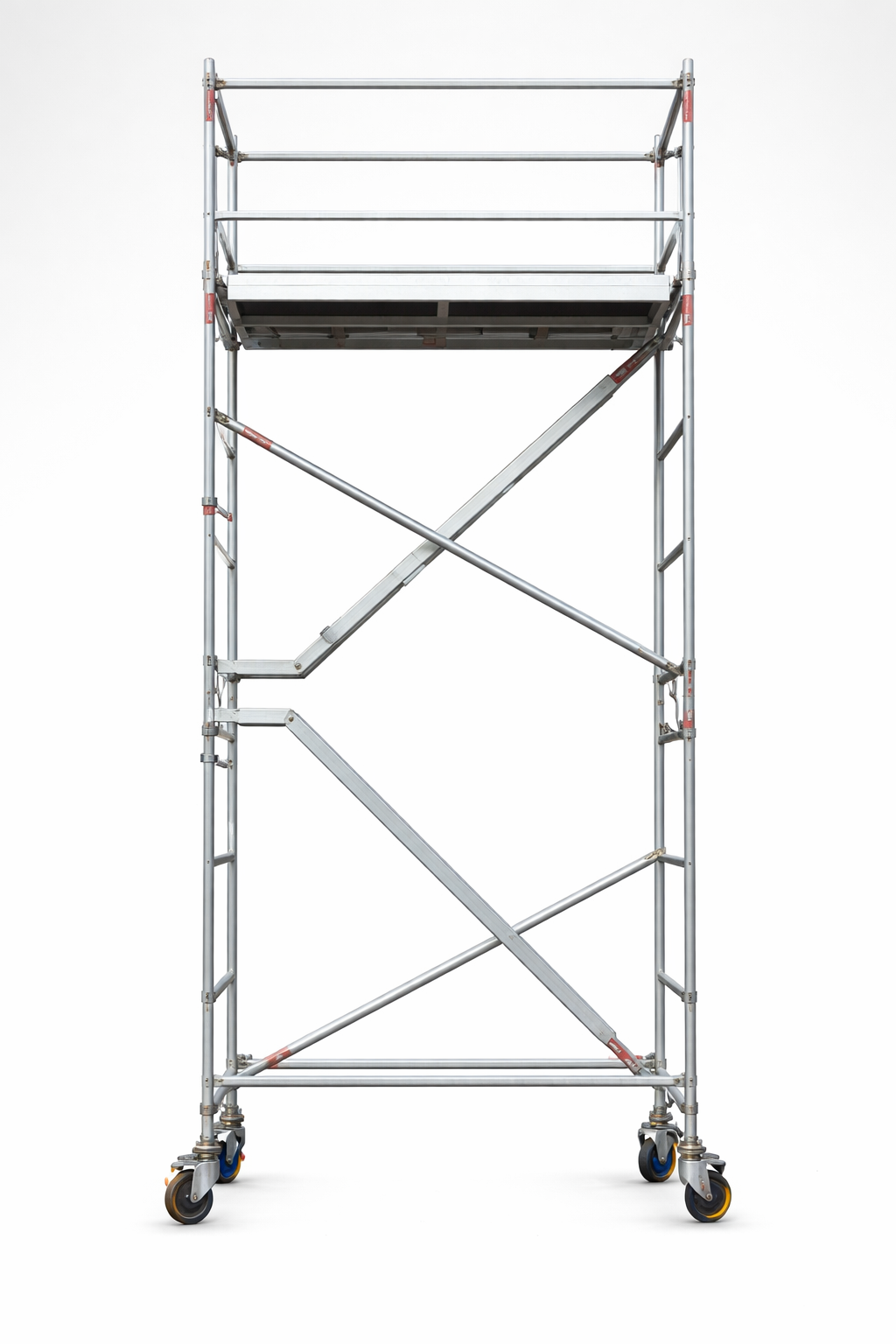 Aluminium Zigzag Stairway Scaffold Tower – 1.4 × 2.0 ×